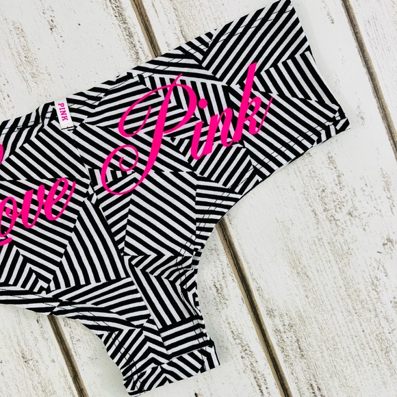 VS PINK Extra Low Rise Cheekster Medium Vintage Retro Style Rare - Picture 4 of 7